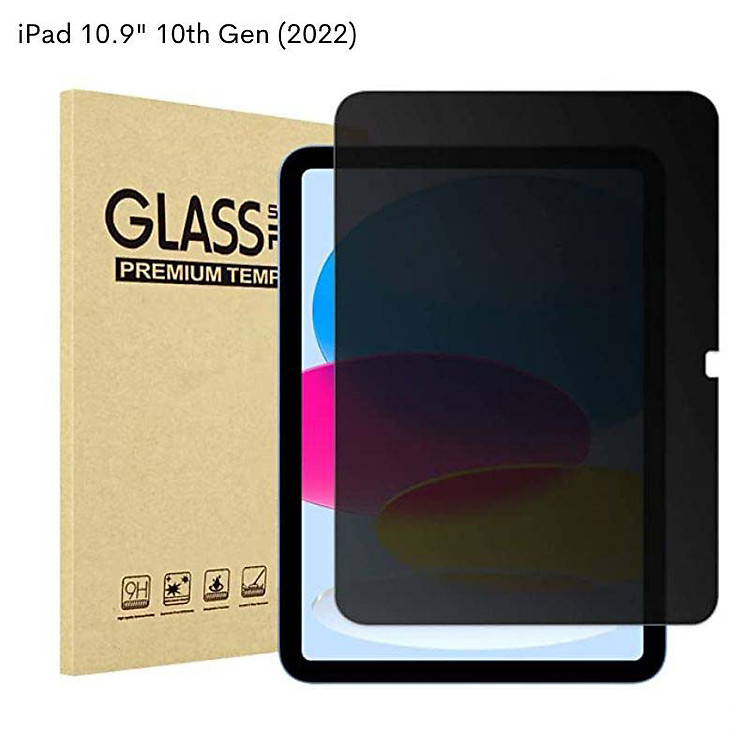 Kính Cường Lực Chống Nhìn Trộm cho iPad Pro 11"/12.9" M2/M1/iPad Air 5/4 (10.9")/iPad 10th (10.9" 2022)/iPad Mini 6 (8.3") Zaki - Hàng Chính Hãng
