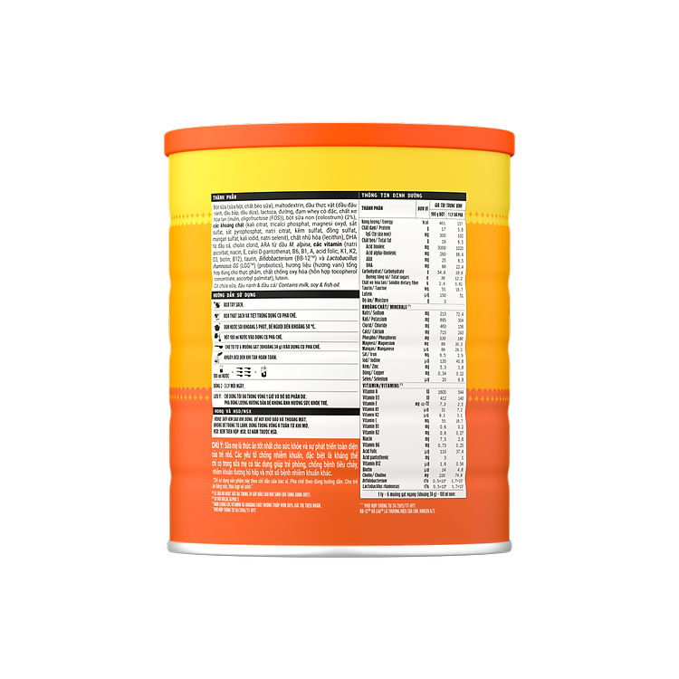 Mua Sữa bột Vinamilk Dielac Alpha Gold 3 1400g Giá tốt - Hình ảnh 3