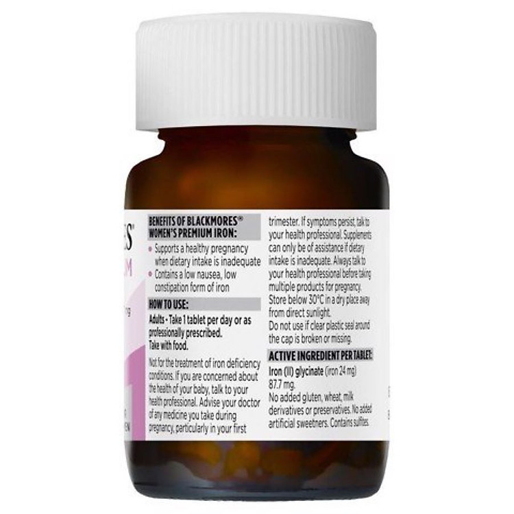 Viên sắt Blackmores cho bà bầu Đảm bảo Ưu đãi - Hình ảnh 5
