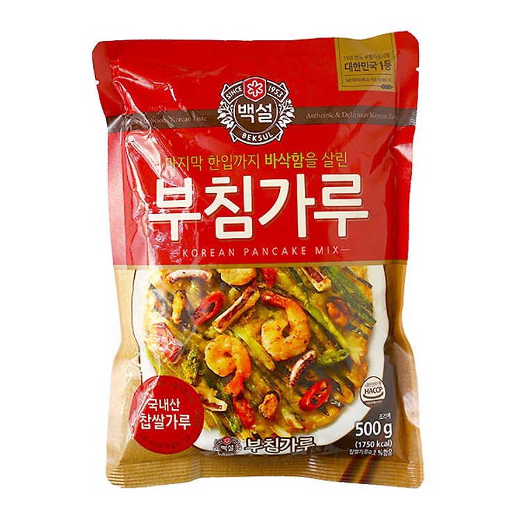 Bột Chiên Rán Bánh Xèo Bánh Hành CJ FOODS Hàn Quốc 500 gram