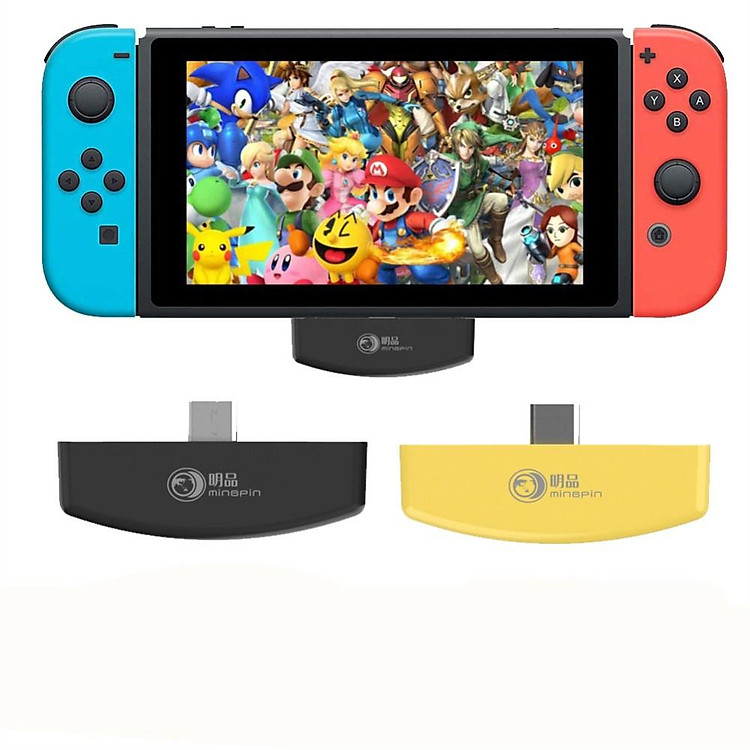 N-Switch lite/PS4/PS3/PC Bluetooth Audio Receiver Earphone Converter with Microphone