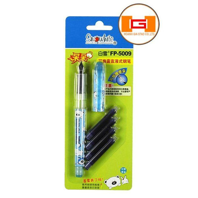 Bộ Bút Máy Snowhite FP-5009 (4 ống mực) - Ảnh 4