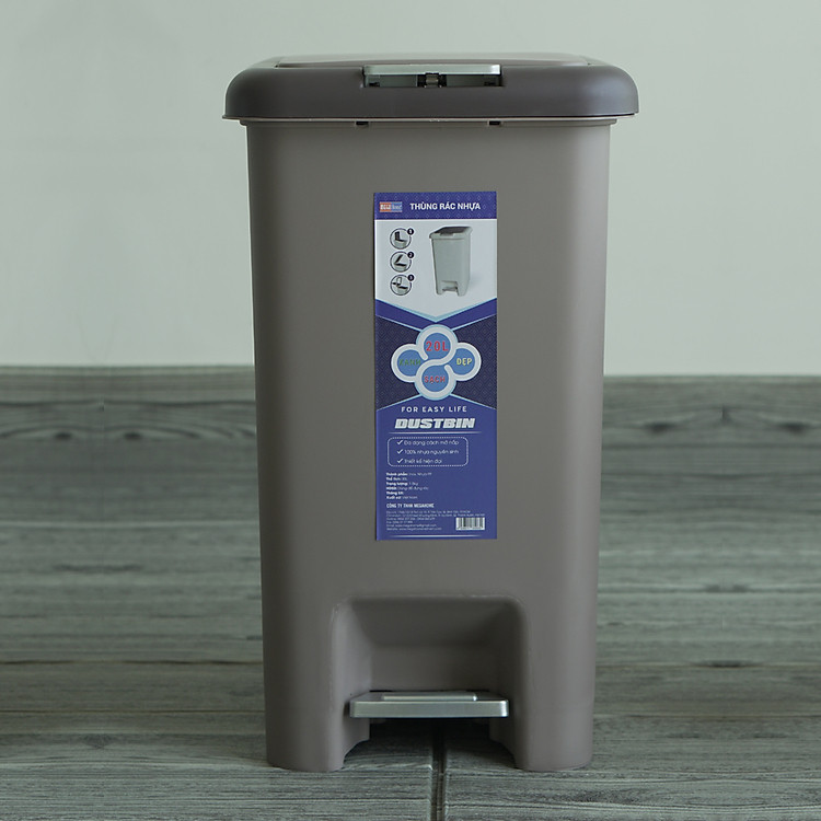 Thùng Rác Nhựa Megahome 10L