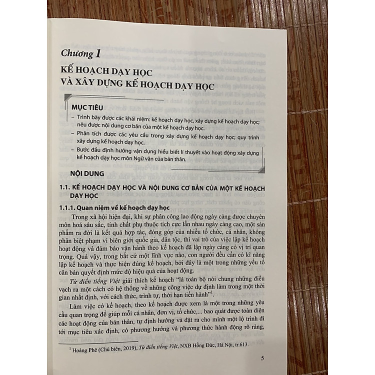 Giáo trình xây dựng kế hoạch dạy học môn ngữ văn (Tái bản 2023) - Ảnh 2