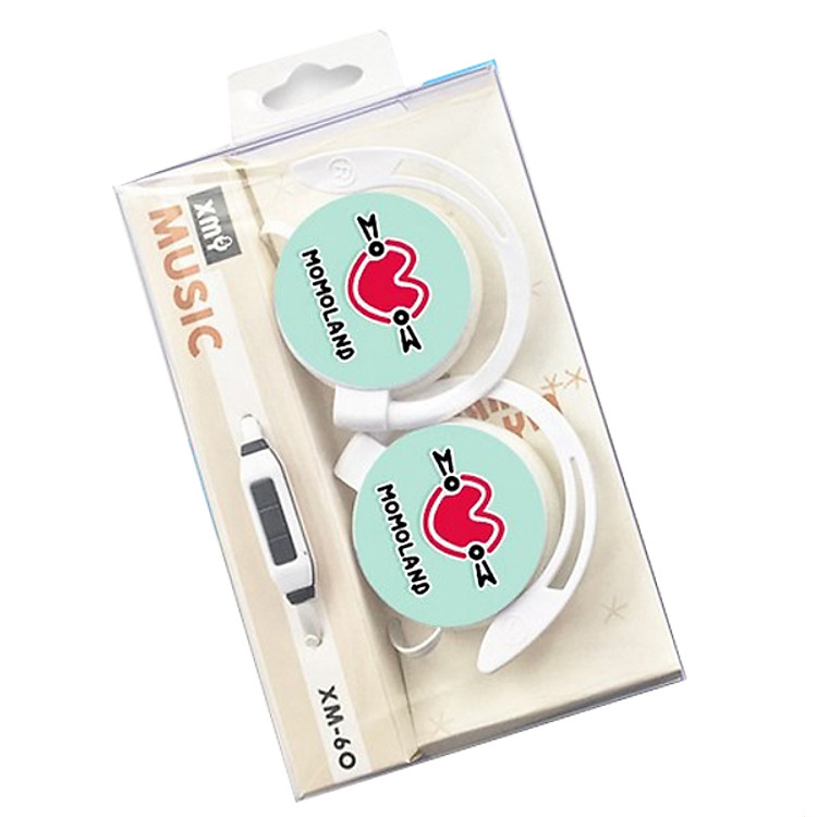 Tai nghe momoland tròn đúp dạng kẹp