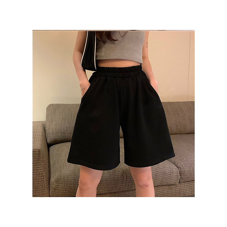 Quần Short Thun Lửng Nữ Thời Trang Hàn Quốc