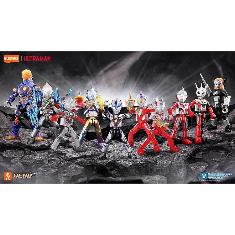 Blokees Mô Hình Trang Trí Ultraman - Gv15 - Hybrid Evolution EU13 (Giao mẫu ngẫu nhiên)
