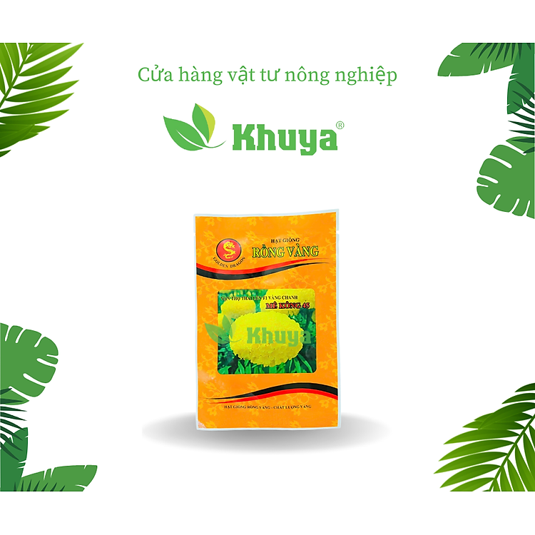 Hạt giống Vạn Thọ Thái Lùn F1 Vàng Chanh Mekong 45