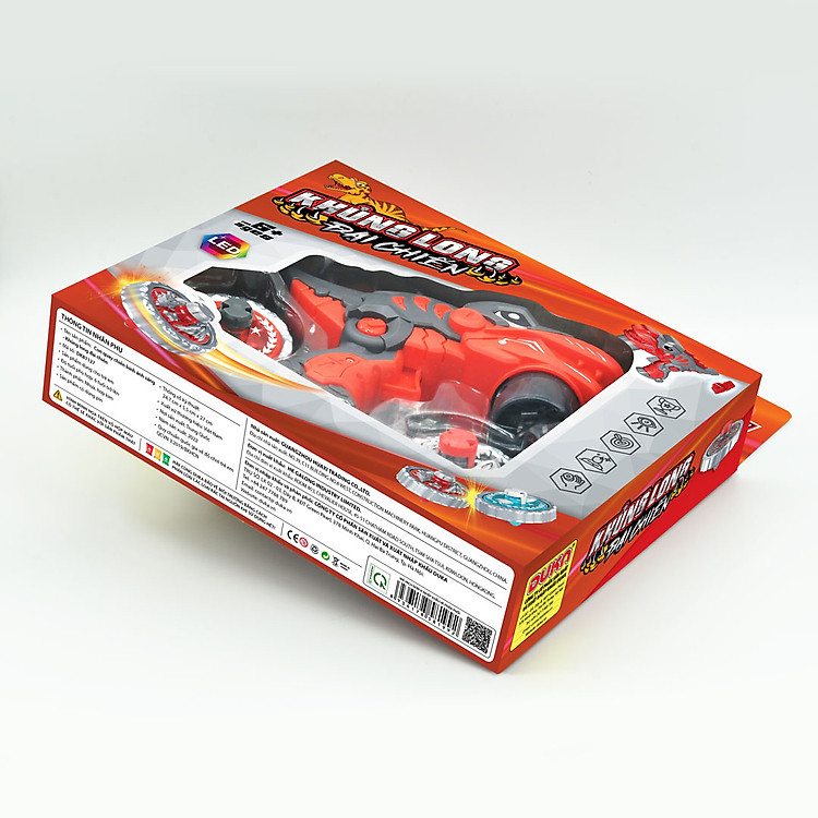 Đồ Chơi Duka Con Quay Khủng Long Chính hãng Tiết kiệm - Hình ảnh 3