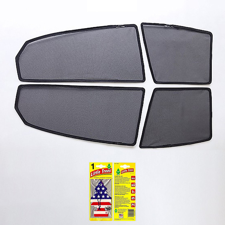 Bộ rèm che nắng ô tô nam châm theo xe ACCENT - Hàng Chính Hãng - Quà tặng cây thông thơm treo xe