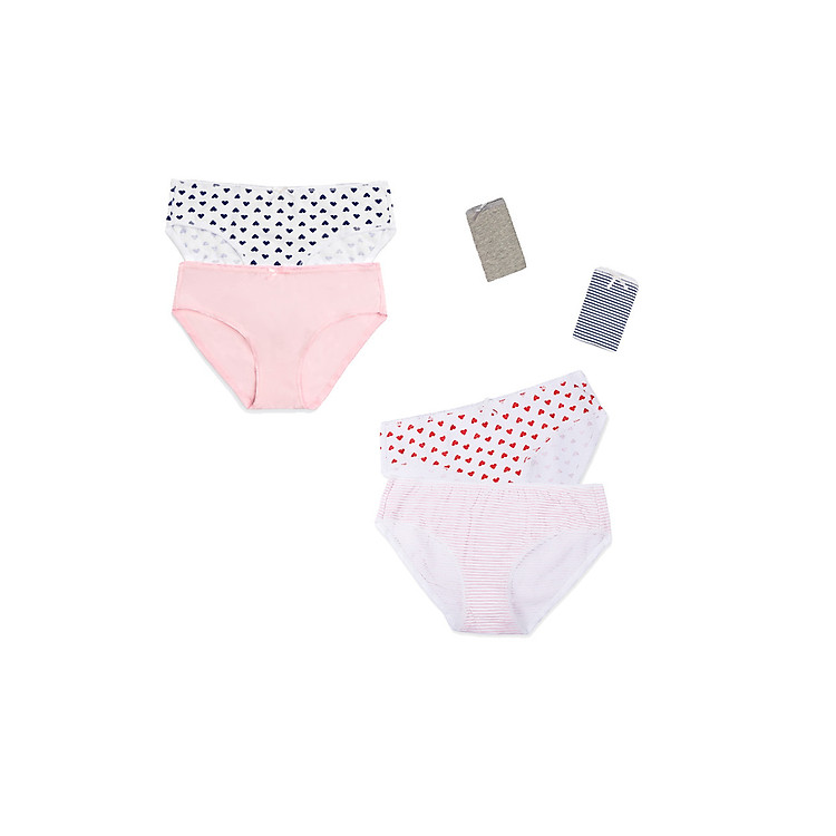 Combo 06 quần lót nữ cotton họa tiết Vera