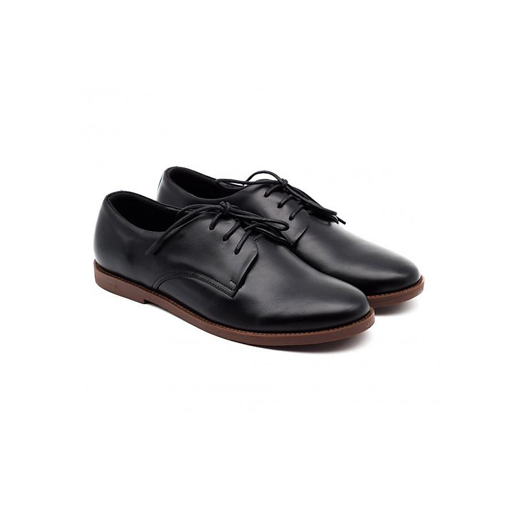 Giày mọi da bò thật cột dây phong cách VO Shoes_AB937