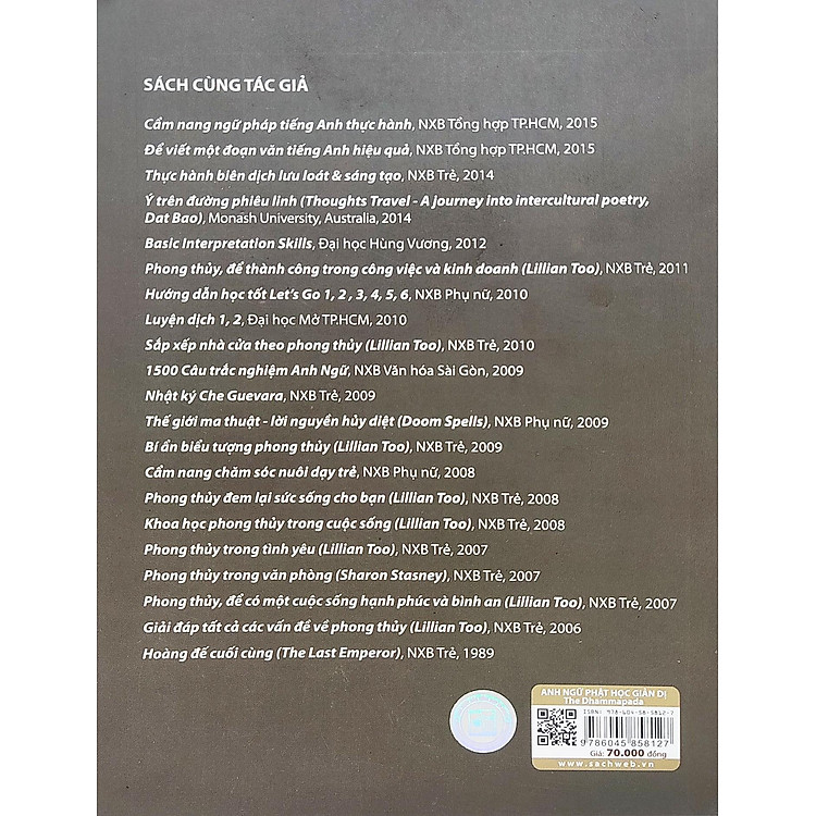 Anh Ngữ Phật Học Giản Dị - Ảnh 2