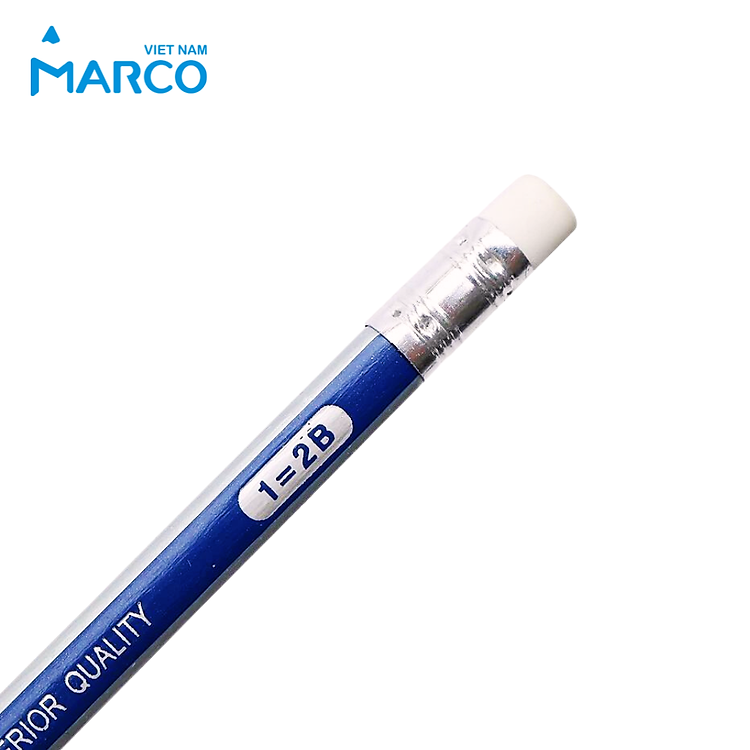 Hộp Bút Chì 2B/HB Marco Thân Tam Giác (12 chiếc) - Ảnh 4