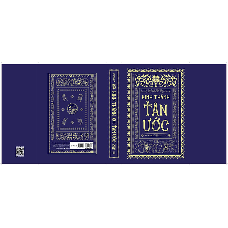 (Quà tặng giới hạn bộ 10 postcard - Tác phẩm kinh điển mọi thời đại - Bìa cứng áo ôm) KINH THÁNH - TÂN ƯỚC - Linh mục Nguyễn Thế Thuấn dịch – Omegaplus