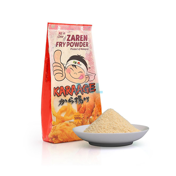 Bột chiên gà giòn KFC Karaage túi 500G - Hàng nhập khẩu chính hãng Malaysia