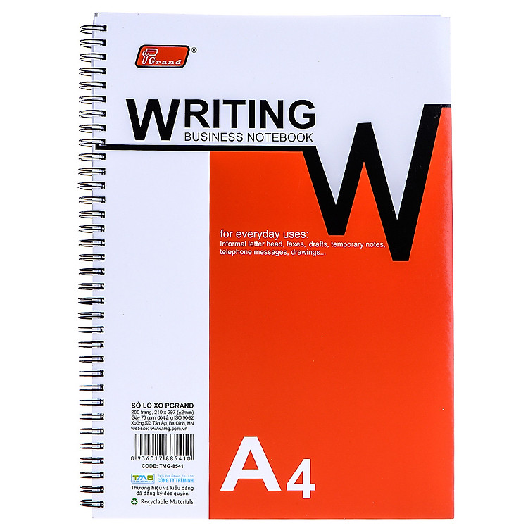 Sổ Lò Xo A4 Grand (200 trang)