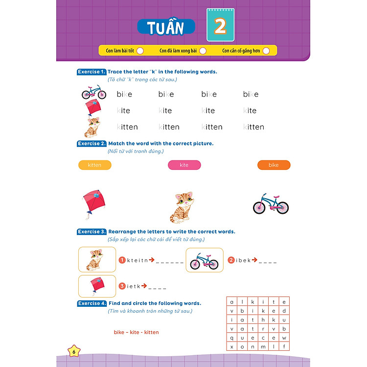 Phiếu Bài Tập Cuối Tuần Tiếng Anh 2 - Global Success (35 Tuần Học) - Ảnh 7