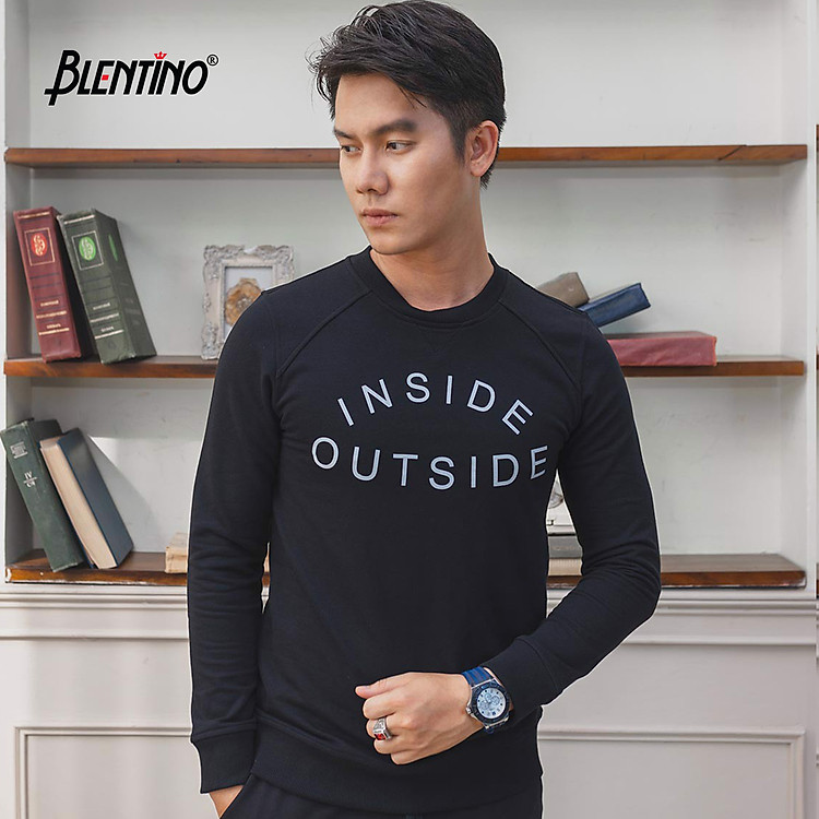 Blentino Áo Thu đông Nỉ Da Cá BANTD-06