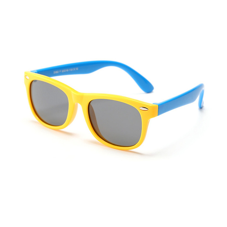 Kính mát trẻ em gọng dẻo thời trang chống tia cực tím V16VANG