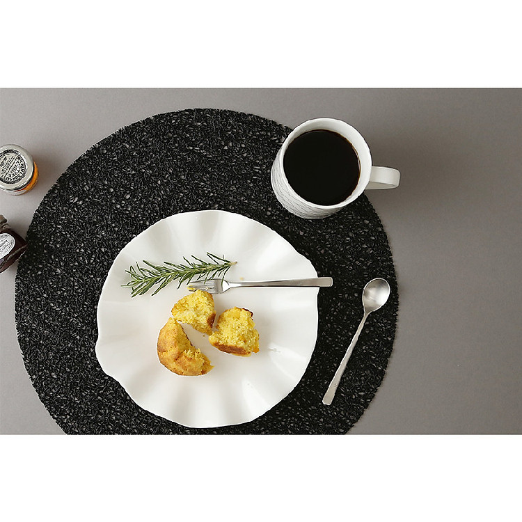 Thảm kê bát đĩa Ivy tròn- Erato- Hàng nhập khẩu Hàn Quốc