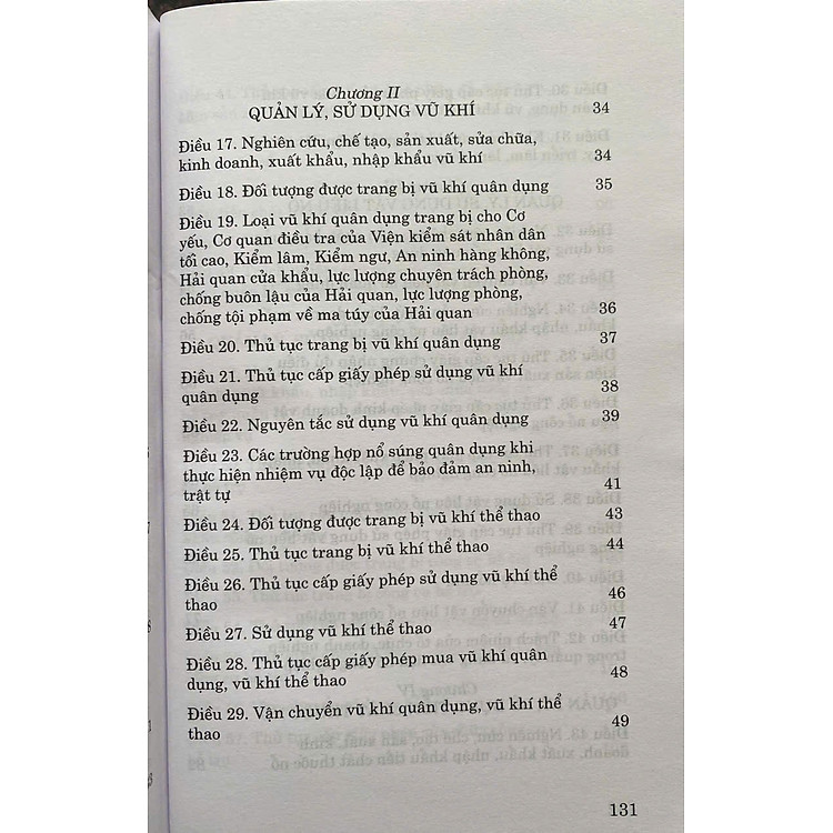 Luật Quản Lý, Sử Dụng Vũ Khí, Vật Liệu Nổ Và Công Cụ Hỗ Trợ Năm 2024 - Ảnh 4