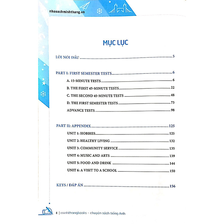 Global Success - Bộ Đề Kiểm Tra Tiếng Anh Lớp 7 - Tập 1 (Có Đáp Án) - Ảnh 2