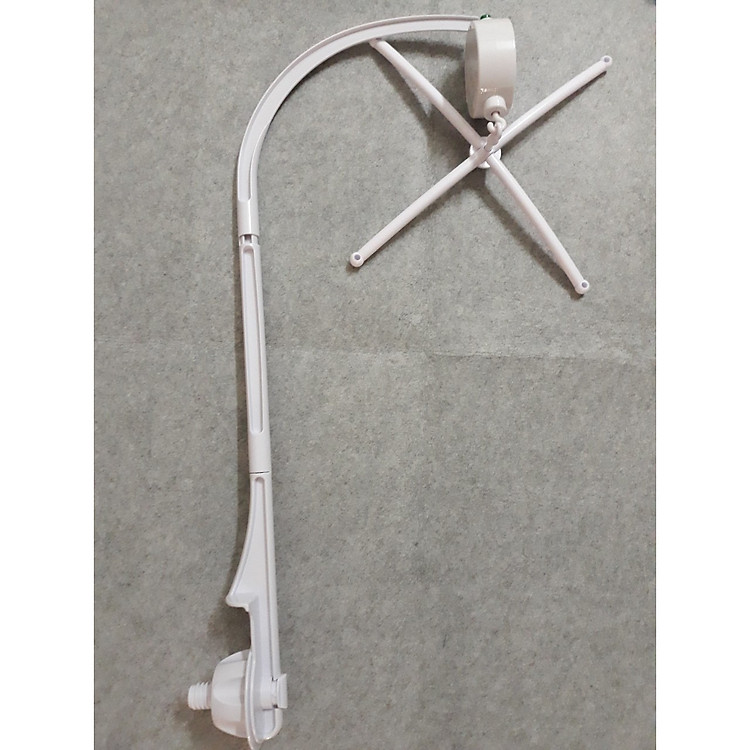 Trọn bộ thanh treo nôi cũi kèm hộp nhạc chạy pin 35 bài có điều khiển âm lượng