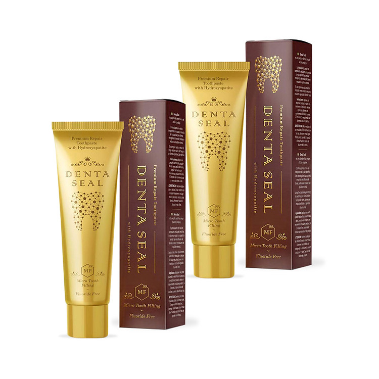 Combo 2 Kem đánh loại bỏ sâu răng và làm trắng răng Denta Seal 50ml