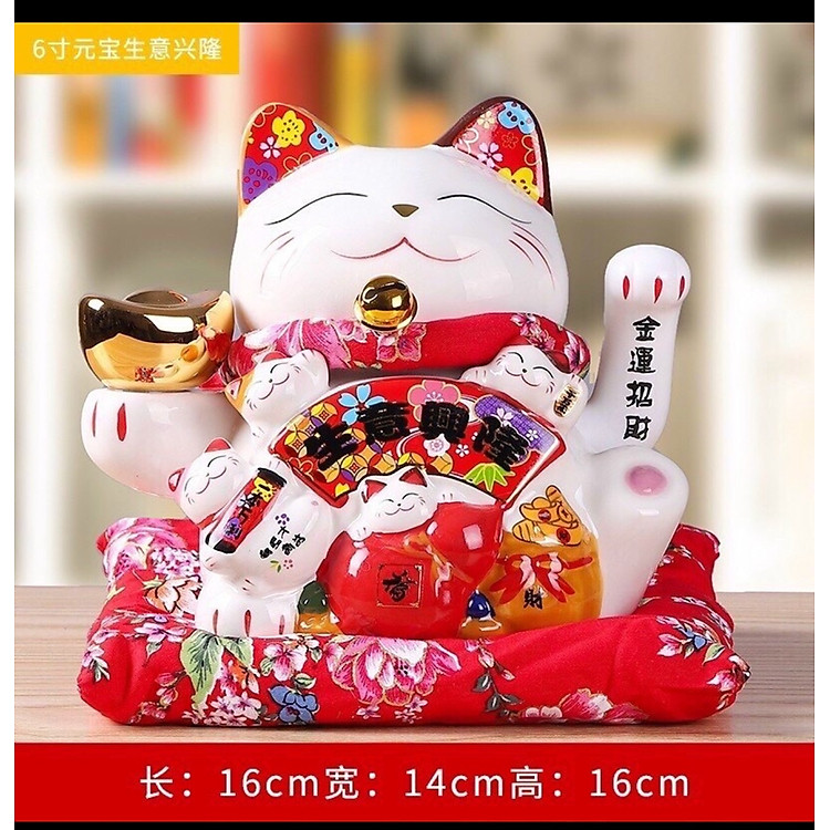Mèo Thần Tài – Đĩnh Vàng