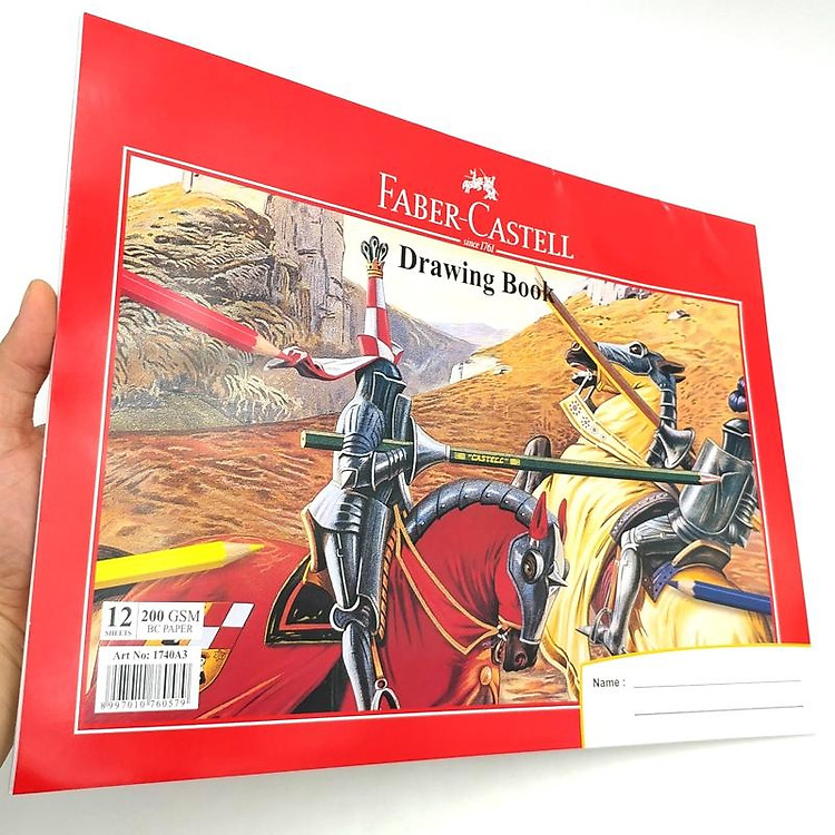 Giấy Vẽ Faber-Castell 200g Khổ A3 - Ảnh 3