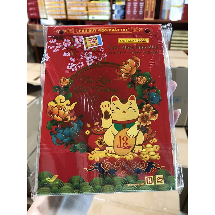 Lịch Bloc Đại Lỡ 13 x 18cm Quý Mão 2023 - Nhiều mẫu giao ngẫu nhiên