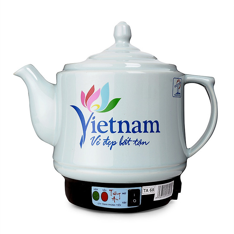 Ấm sắc thuốc Trường An TA 68 Xanh - Hàng Chính Hãng