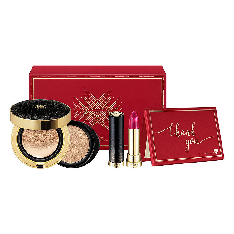 Bộ Trang Điểm Ohui Ultimate Cover Cushion Moisture 01 Special Set 3Pcs FI50233231