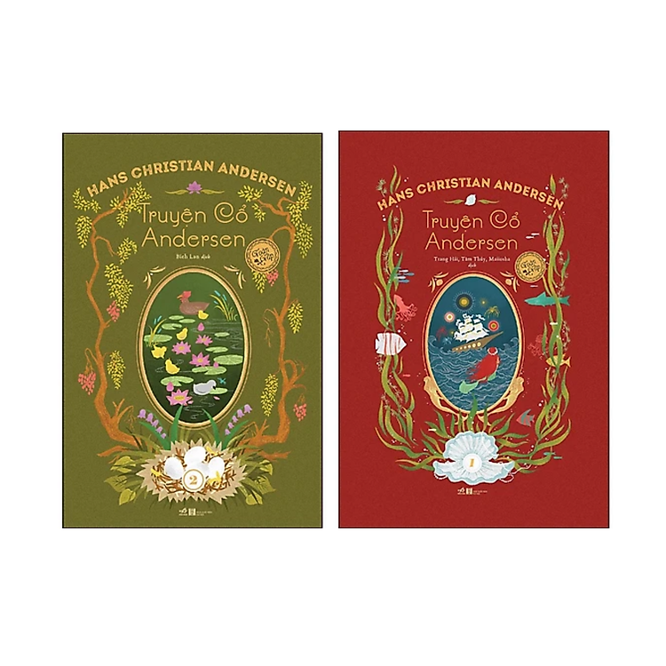 Combo 2Q Truyện Cổ Tích Dành Cho Bé: Truyện Cổ Andersen Toàn Tập - Tập 1 + Truyện Cổ Andersen Toàn Tập - Tập 2