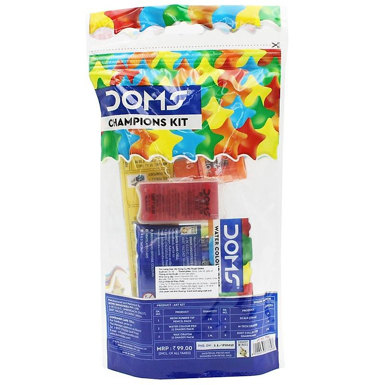 Bộ Dụng Cụ Học Sinh DOMS Champion Kit 7760 - Ảnh 3