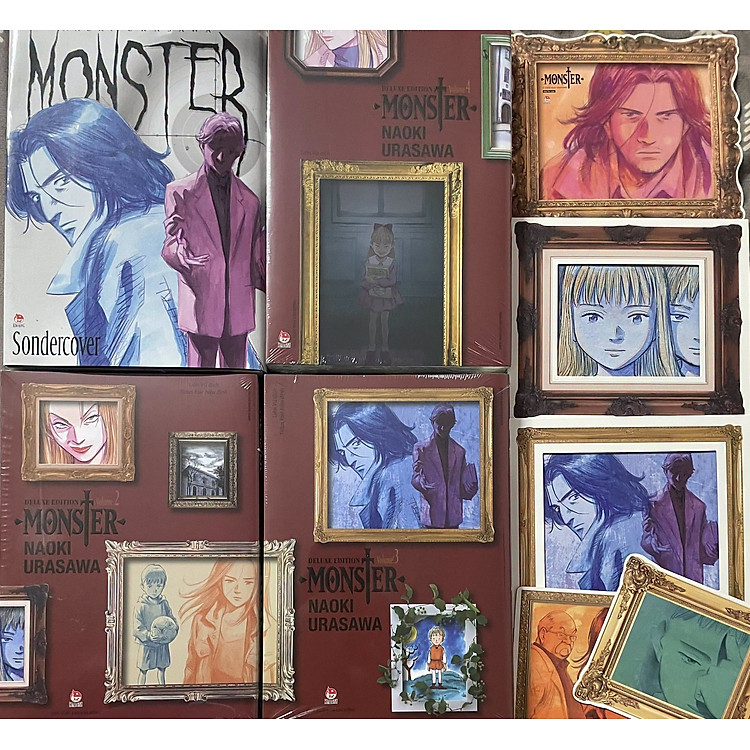 Truyện tranh Monster Deluxe Edition full 4 tập (Chang Book)