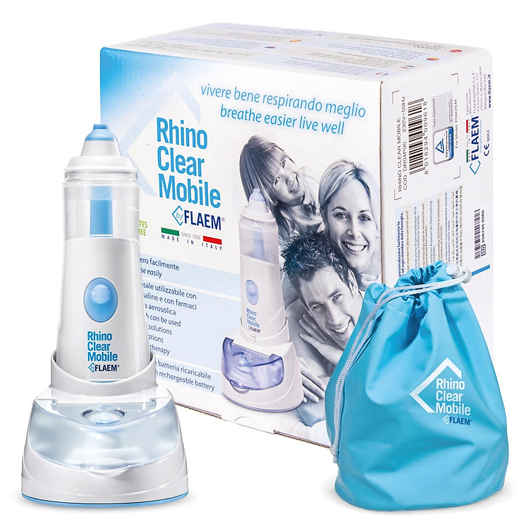 MÁY RỬA MŨI CAO CẤP RHINO CLEAR MOBILE - MADE IN ITALY