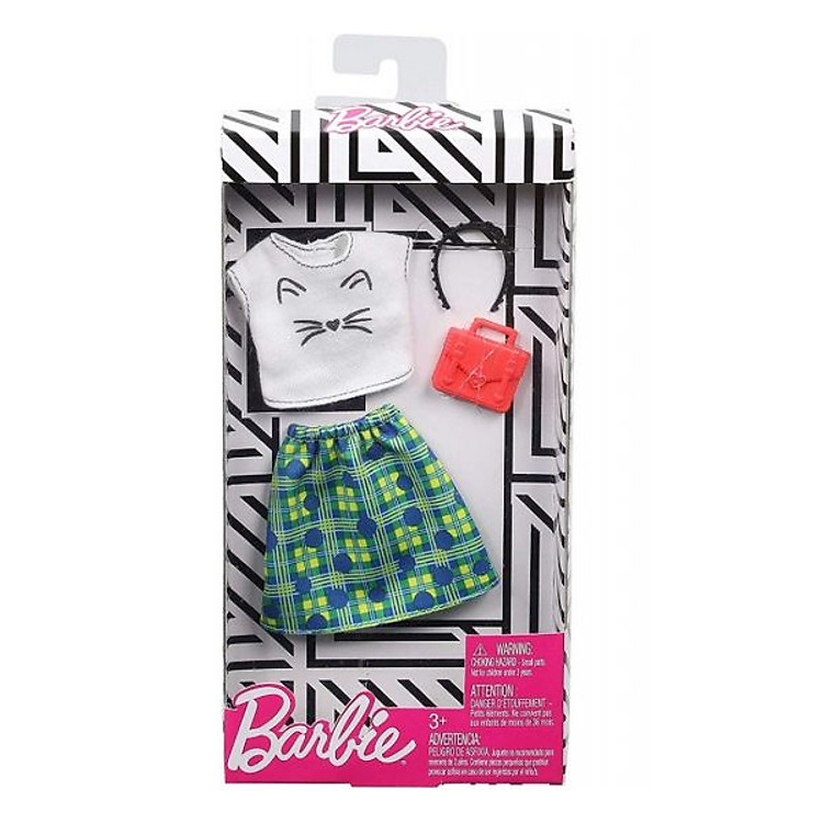 Phụ kiện búp bê thời trang của Barbie - Năng động dạo phố BARBIE GHW75/FND47
