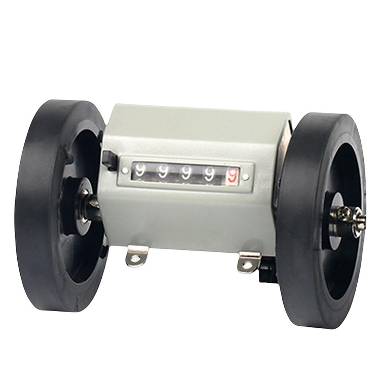 Meter/Yard Counter,Mechanical Meter Counter Mechanical Length Counter Meter Counter Rolling Wheel for Measuring Textile
