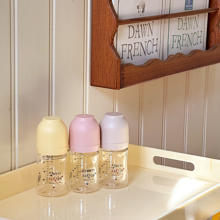 Bình sữa Haenim Nothing PA 150ml Beige Đảm bảo Ưu đãi - Hình ảnh 3