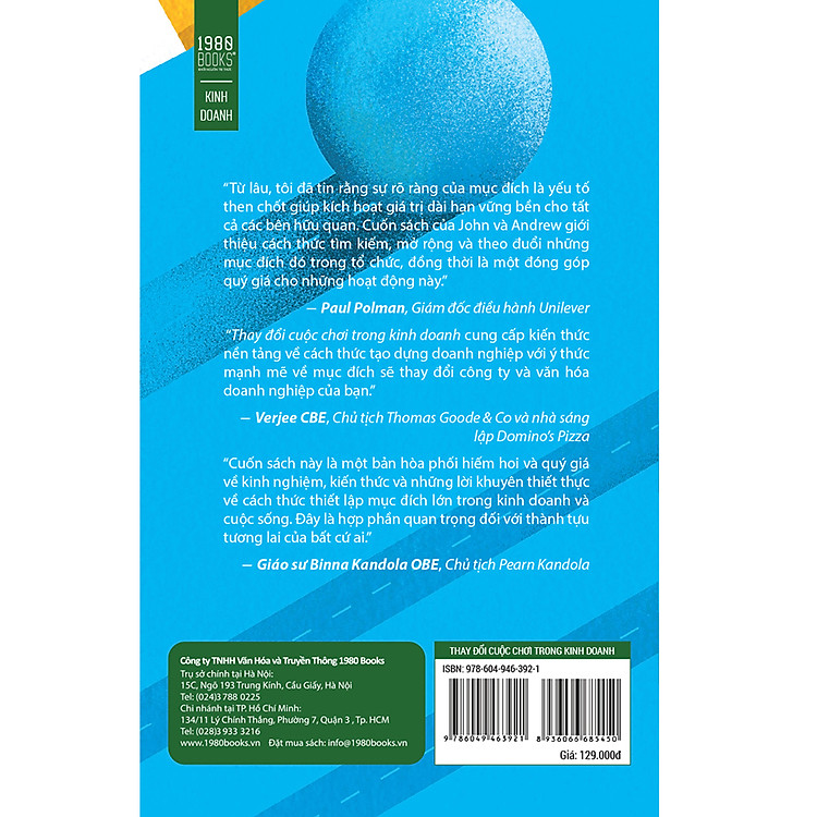 Thay Đổi Cuộc Chơi Trong Kinh Doanh - Ảnh 2