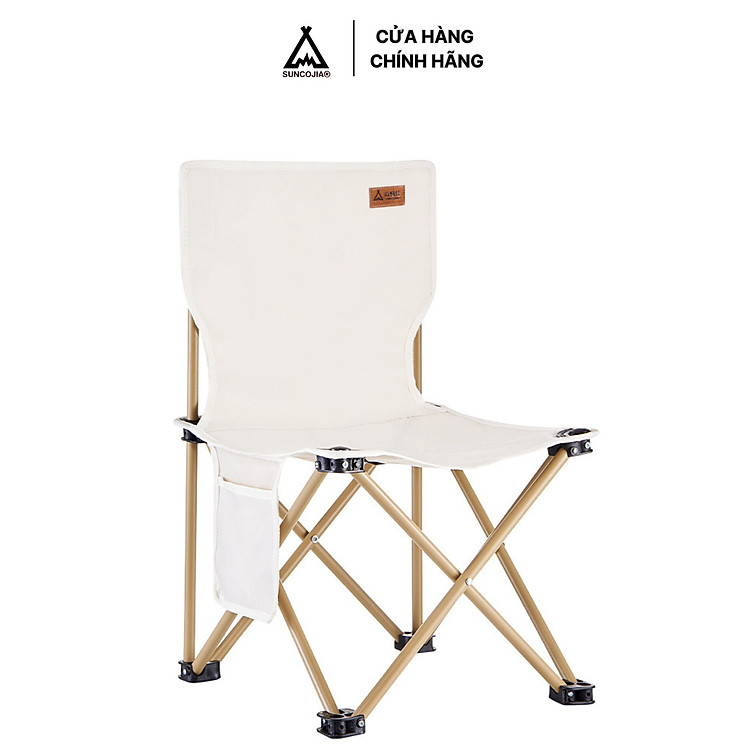 Ghế gấp ngoài trời Suncojia, ghế cắm trại tựa lưng, ghế xếp, ghế bãi biển, cắm trại và câu cá