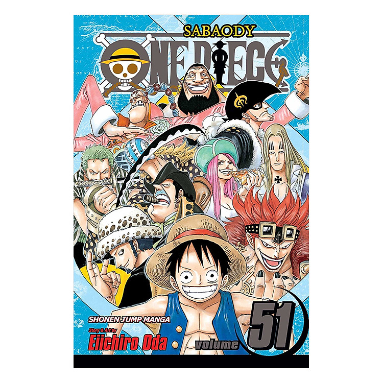 Sách One Piece 51 - Tiếng Anh