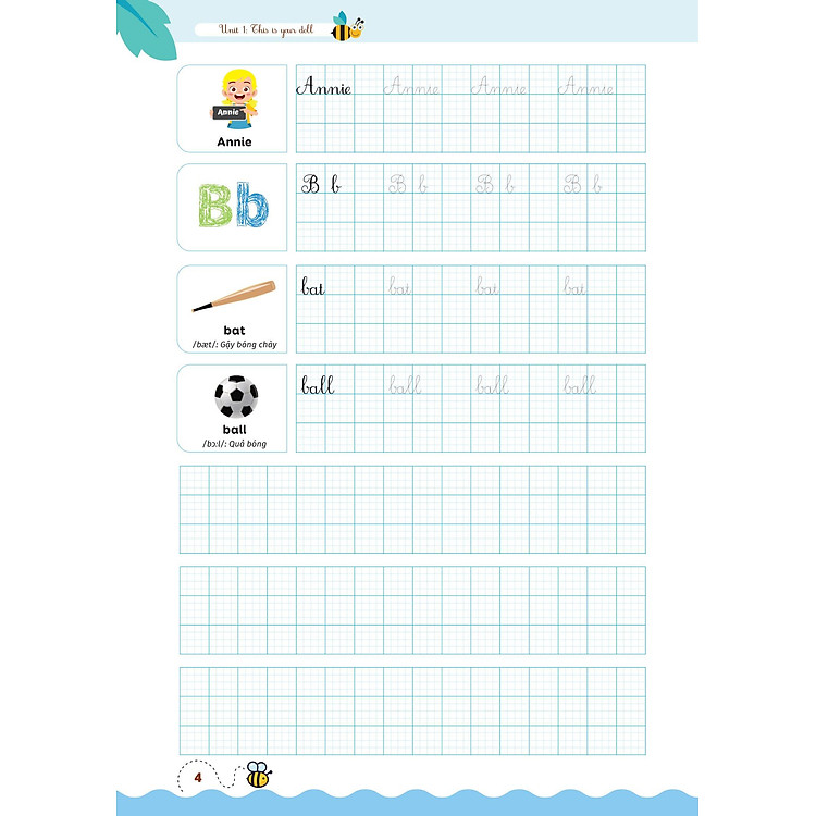 Luyện Viết Chữ Đẹp Từ Vựng Tiếng Anh Family And Friends - National Edition 3 - Ảnh 8