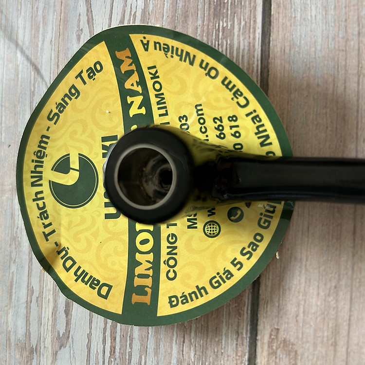 Tẩu Thuốc Sừng Trâu Đen Cổ Điển - Ảnh 2