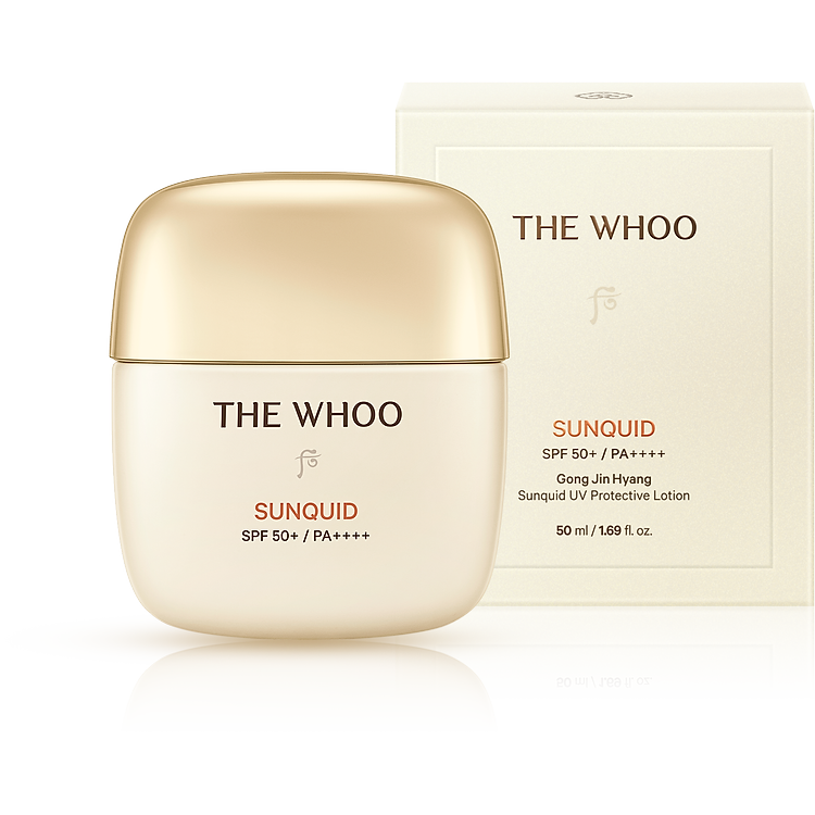 Sữa chống nắng dưỡng ẩm và làm dịu da WHOO GJH SUNQUID UV PROTECTIVE LOTION SET