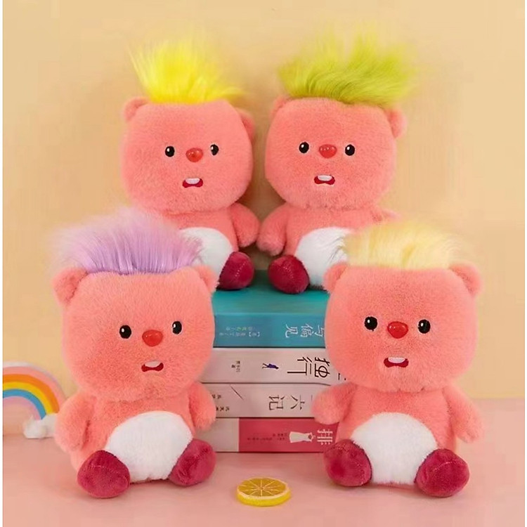 Thú nhồi bông Loopy tóc xù 20cm Chính hãng Tiết kiệm - Hình ảnh 4