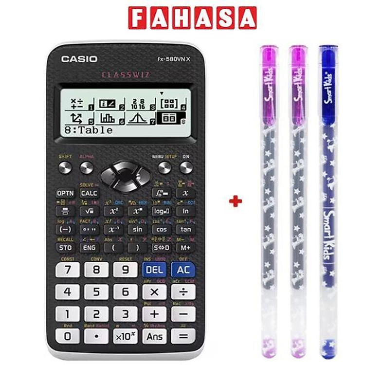 Máy Tính Casio FX 580 VN X – Màu Đen