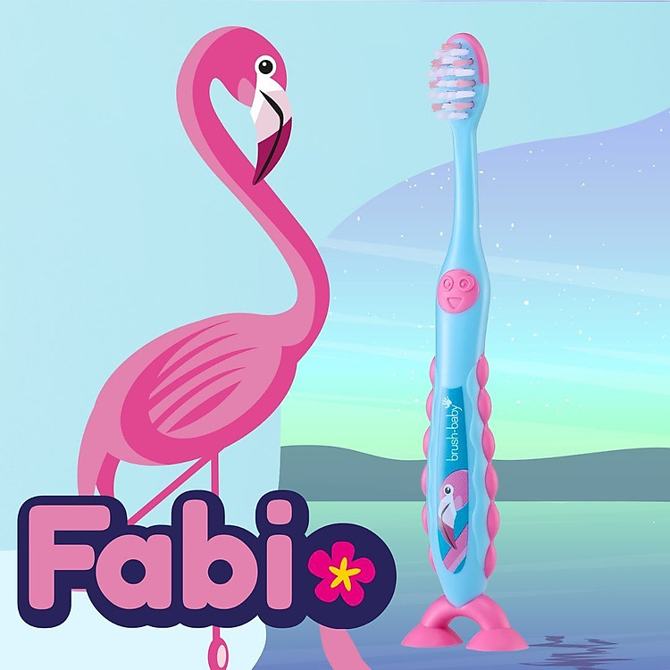 Bàn chải đánh răng Brush-Baby cho bé Chính hãng Tiết kiệm - Hình ảnh 2